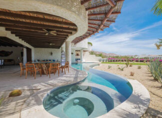 Luxury living, pool included, is available in this residence at Las Ventanas al Paraíso.